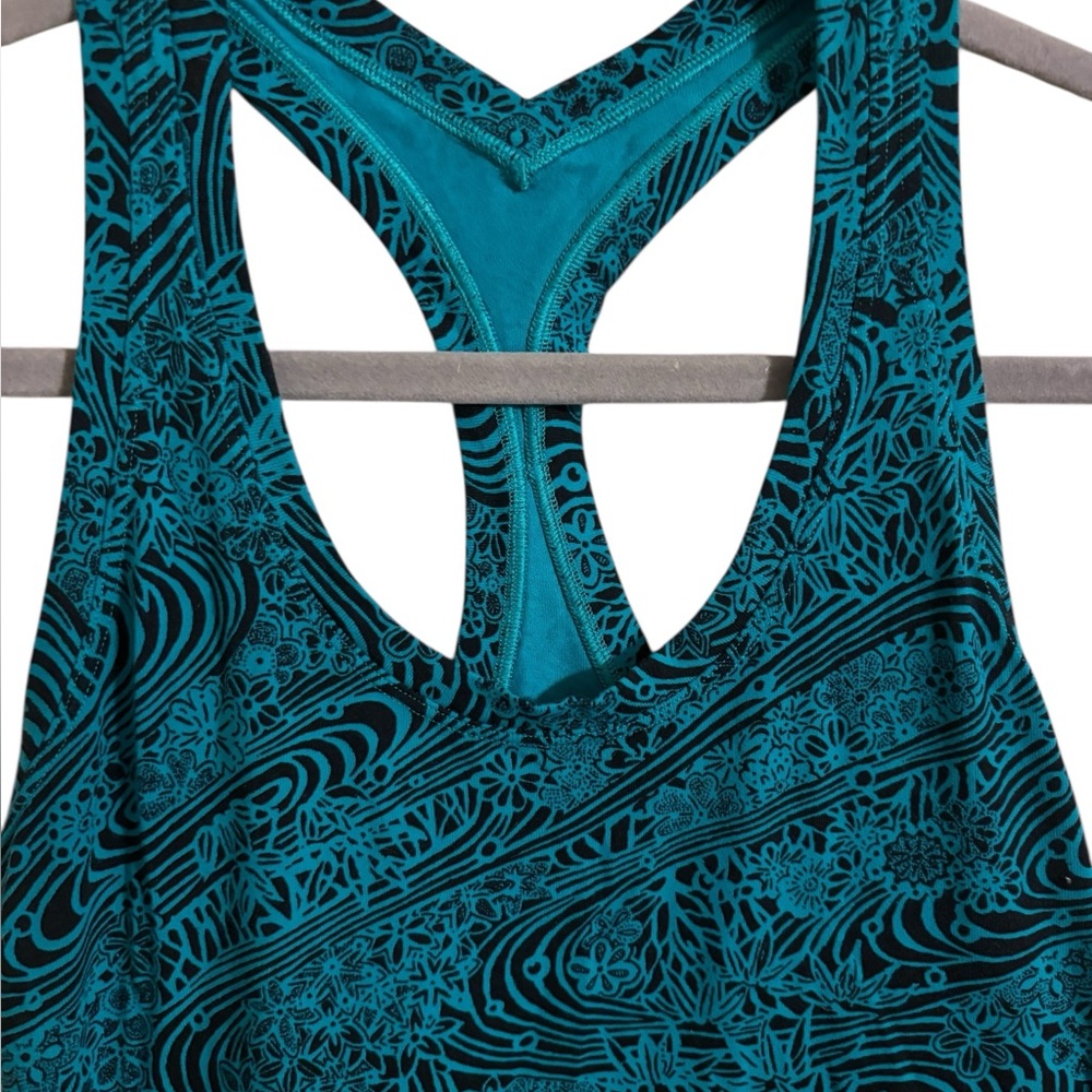 Lululemon Kitakami Veridian Green Racerback Tank Top Small - Picture 2 of 6